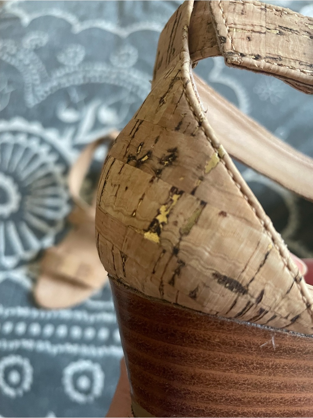 Söfft Cork Strappy Sandal — Natural Cork - Picture 11 of 12